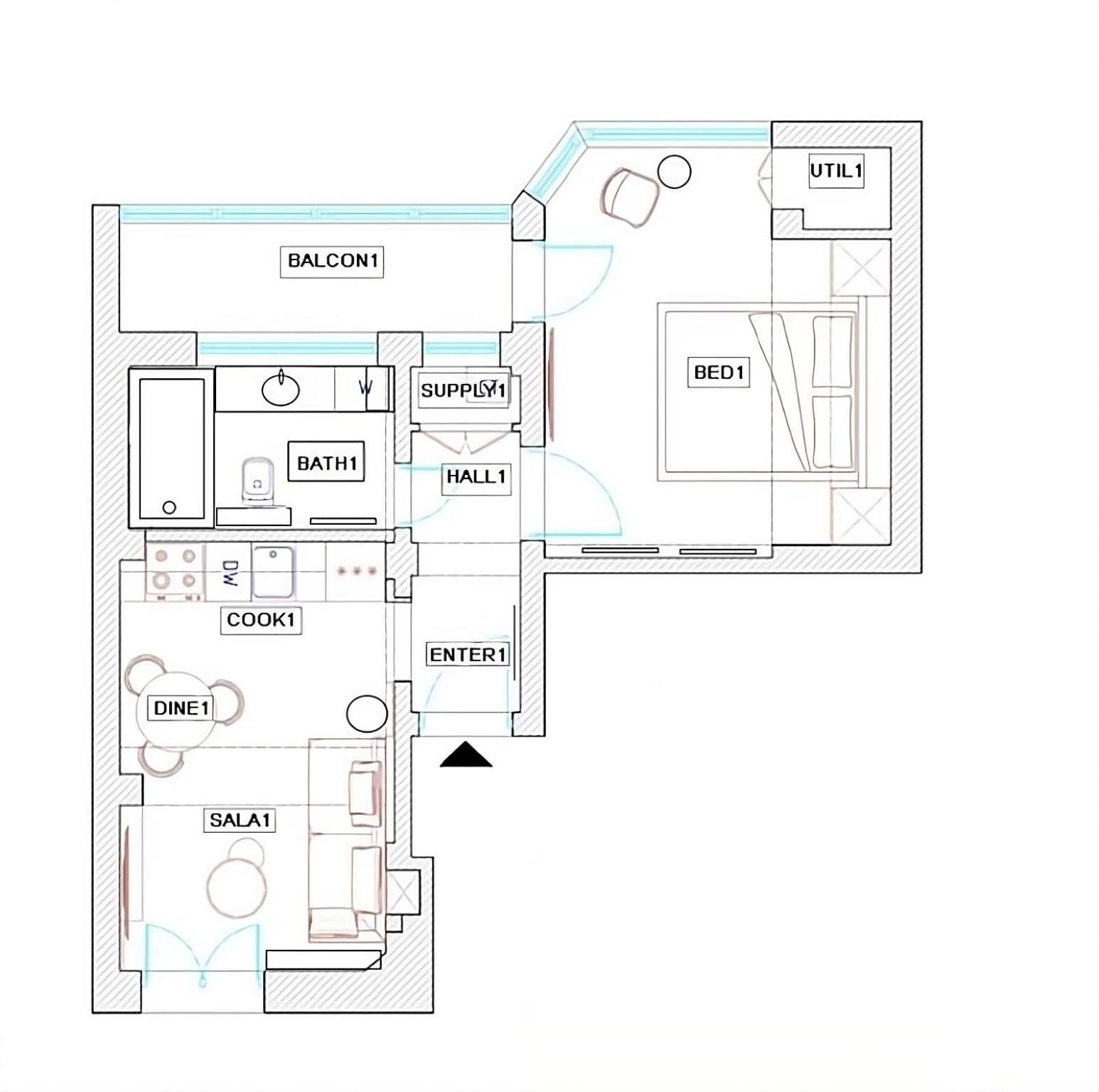 布加勒斯特Playful & Bright 1Br Near The Faculty Of Law公寓 外观 照片